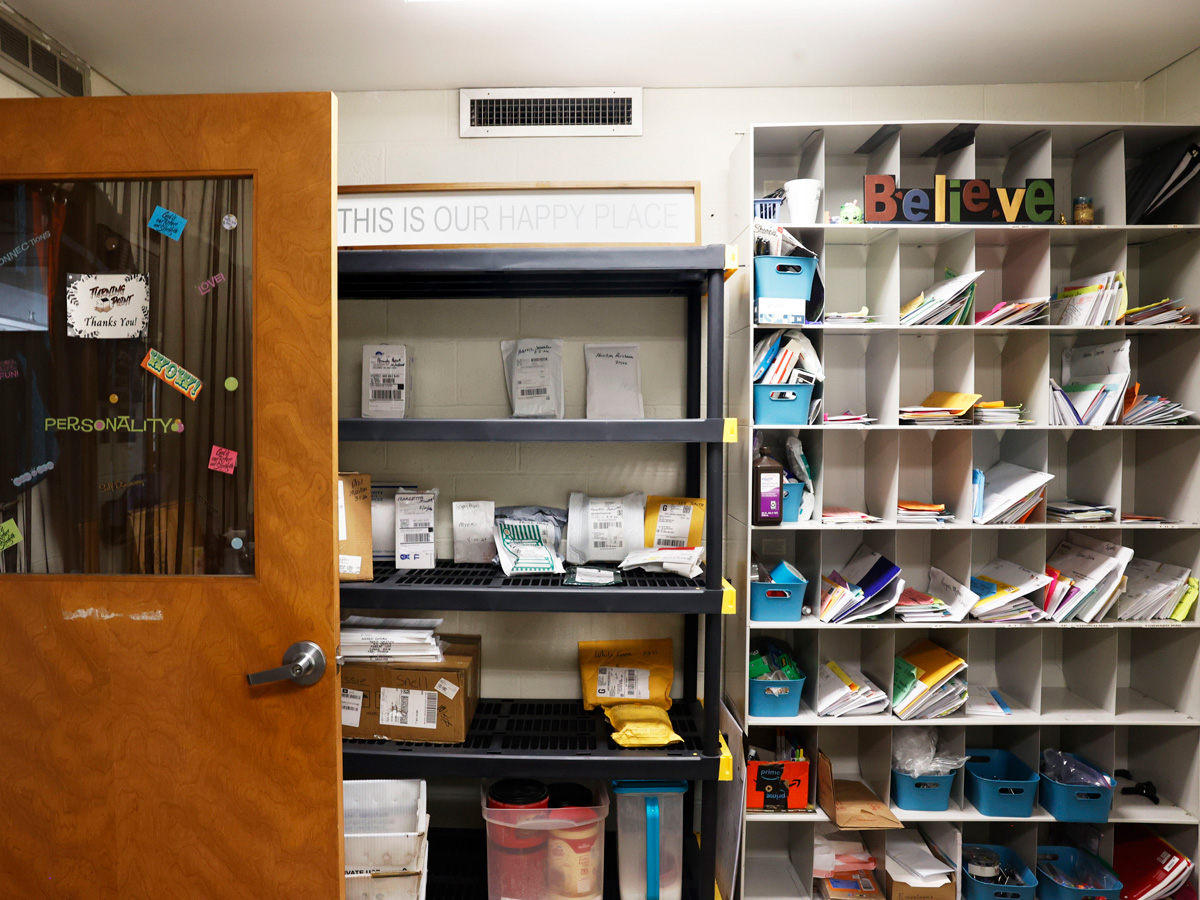 mail room