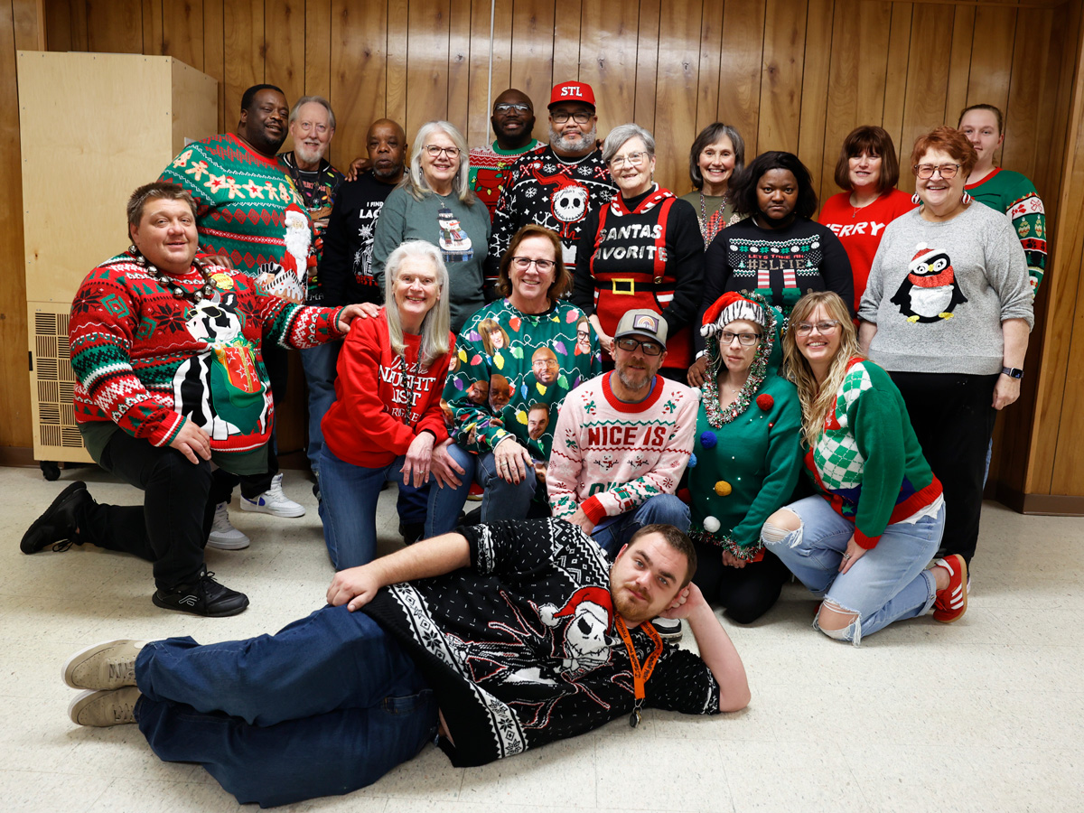 group photo at turning point